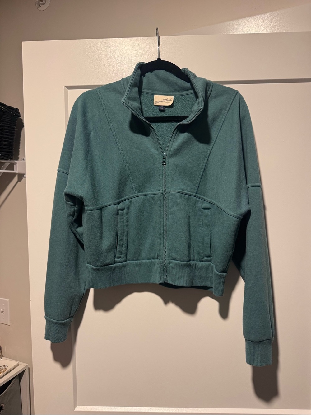 Universal Threads Teal Zip Up